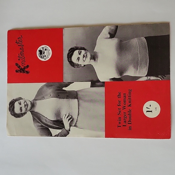 Knitmaster Twin Set Pattern For The Larger Woman - Picture 4 of 10